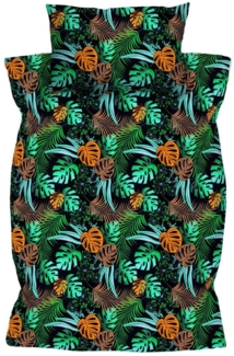 Amilian Kinderbettwäsche 100x135 - Bettwäsche Kinder - Kopfkissenbezug 40x60 cm Babybettwäsche, 2 teilig, 100% Baumwolle, für Mädchen und Jungen