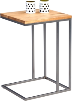 Beistelltisch Frank / Finn , Holzfarben , 43 x 62 x 38 cm