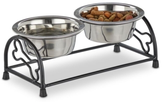 Hunde Napfset mit Halterung 10037389