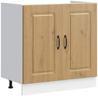 vidaXL Spülenunterschrank Kalmar Artisan-Eiche 80x46x81,5 cm 853456