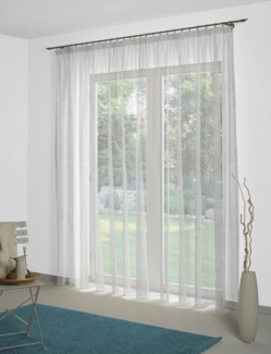 Wirth Gardine Lizzy (1 St), Faltenband, halbtransparent