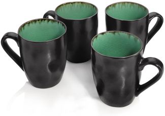 SÄNGER Kaffeebecher Set Palm Beach 4 teilig