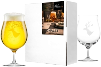 Eisch Chalet Bierglas 2er Set im Geschenkkarton