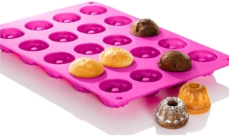 Silikon Gugelhupfformen 20er Traditioneller Stil Backform Antihaft Rosa