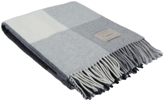 eskimo Lammwoll Plaid Mürren | 130x180 cm | perla