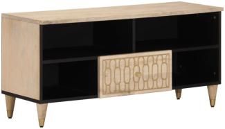 vidaXL TV-Schrank 100x33x46 cm Massivholz Mango 358264
