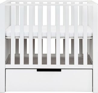 Europe Baby Mees Laufstall mit Schublade Mattweiß