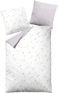 Dormisette Cotton Renforce Bettwäsche 155x220 Schirmflieger Wende flieder 2862-60