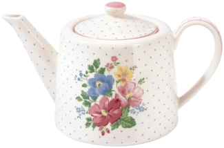Greengate Teekanne Josefina white