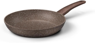 Antihaft Bratpfanne 24cm Klein Induktion Granit Beschichtung PFOA Frei
