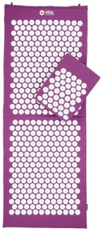 bodhi Akupressurmatte & Kissen Set VITAL XL aubergine (Set)