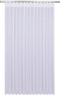 Gerster Gardine Marisa, Faltenband (1 St), transparent, Wirkware, Fertigstore für Tür und Fenster