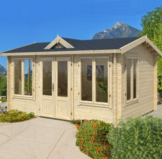 Lasita Maja Holz Gartenhaus Windsor 44 |