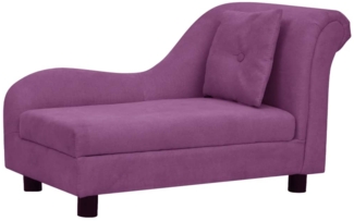 vidaXL Hundesofa mit Kissen Burgunderrot 83x44x44 cm Plüsch 171105