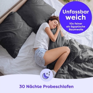 Wolkenfeld Kissenbezug Mikrofaser Kissenbezug - Allergiker Kopfkissenbezug - unfassbar weich, Größe 80x80, 40x80 und 70x90 cm I versteckter Reißverschluss