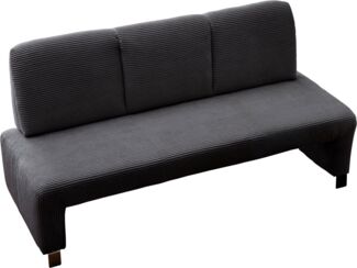 exxpo - sofa fashion Polsterbank Intenso, Sitzbank, Breite 182 cm, wahlweise in Leder oder Textil, hohe Bodenfreiheit, frei im Raum stellbar, hoher Sitzkomfort