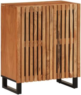 vidaXL Sideboard 60x34x75 cm Massivholz Akazie 377447