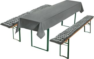 REDBEST Tischdecke Auflagen und Tischdecke "Seattle" 3-teilig