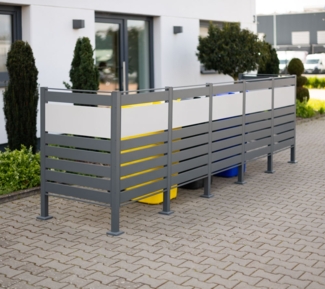 Westmann Metall Mülltonnenverkleidung Planum |
