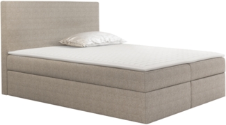 Boxspringbett Home, Natur, 200x200 cm