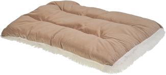 Tierbett ERGANI Samtstoff Beige