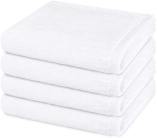 Ross Premium 4 tlg. Frottier-Set - 4 X Handtuch (50 X 100cm) - 500 - Weiß