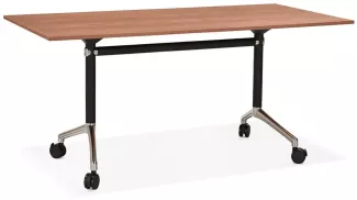 Kokoon Design Schreibtisch Helpe Holz Wallnuss 160 cm