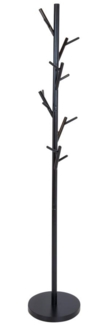 Kleiderständer Tree aus Metall, Schwarz