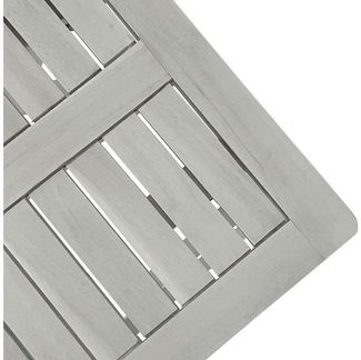 Beistelltisch Holztisch Tisch 40x40 cm Gartentisch Klapptisch Weiß lasiert Holz