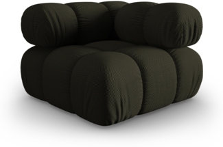 Micadoni symmetrisches Eckmodul Bellis 3D-Stoff Sonic Amazonas Grün