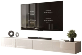 Lookway TV-Schrank CARMEN 250 cm Elegant Hängender TV Lowboard aus Hochglanz