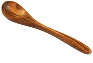Olivenholz-erleben Kaffeelöffel Kaffeelöffel / Teelöffel / Eierlöffel aus Olivenholz (1 Stück), Geschmackneutral & hygienisch, robust & langlebig, jeder ein Unikat