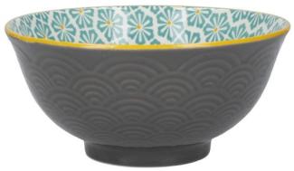 KitchenCraft Stoneware Bowl 15,7 cm Brush Stroke