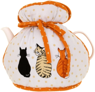 Ulster Weavers Teekanne Cats in Waiting, (Set, 1-St, 1x Teekannenwärmer), Muff Tea Cosy Teekannenhaube ca. 26x23cm