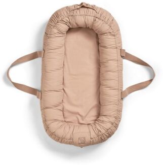 Elodie Details Babynest Kuschelnest Tragbare Babynestchen Neugeborene Kokon für Babys und Säuglinge, Waschbare Reisebett Baby Nestchen 100% Baumwoll 78x45 cm – Blushing Pink