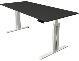 Kerkmann Move 3 fresh Schreibtisch Steh und Sitztisch (B) 180 x (T) 80 cm anthrazit