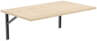 AKKE Klapptisch, Wandklapptisch Wandtisch Küchentisch Schreibtisch Hängetisch 2mm PVC