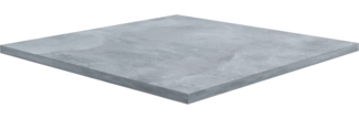 VCM Schreibtisch Masola 912498 Beton-Optik H. 2 x B. 50 x T. 50 cm