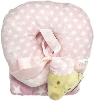 Duffi Baby 0563-06 Decke und Kissen, 2-teilig, 90 x 75 cm