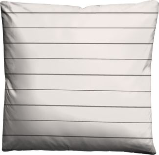 biberna 0636044 Mako-Satin Bettwäsche STREIFEN - MIX & MATCH, taupe, 1x 80x80 cm