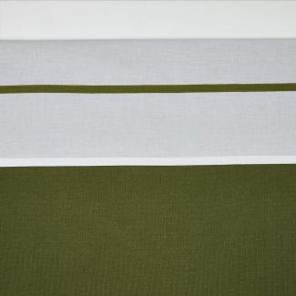BETTLAKEN WIEGE BIESE - AVOCADO - 75X100CM
