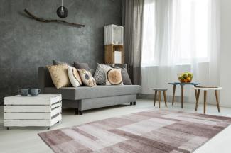 Teppich SchoenesWohnen24 Falkland - Port Louis Beige 120cm x 170cm