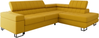Ecksofa Laris Premium (Farbe: Otusso 14, Seite: Rechts)