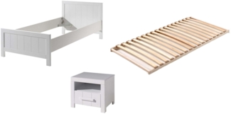 Jugendzimmer Set Karalynn 1 Jugendzimmer komplett MDF Weiß