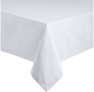 REDBEST Tischdecke Tischdecke "Snowflake", bügelleicht Uni