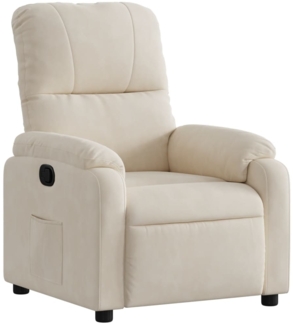 vidaXL Relaxsessel Beige Mikrofasergewebe 373454