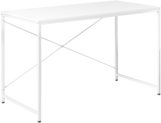 Schreibtisch ANDASTE Weiß 120 cm 60 cm