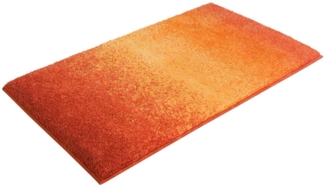 Grund Badematte Mistral, Höhe 20 mm, rutschhemmend beschichtet, fußbodenheizungsgeeignet, Kunstfaser, rechteckig, meliertes Design, Ombré-Look, auch als 3 teiliges Set, Made in Europe