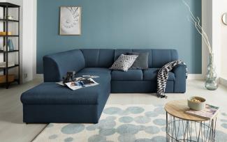 DOMO collection Ecksofa Topper L-Form, mit Ottomane, wahlweise mit Schlaffunktion