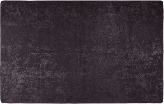 vidaXL Teppich Waschbar 160x230 cm Anthrazit Rutschfest 337955